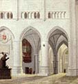 Interior of the Church of Saint Bavo at Haarlem